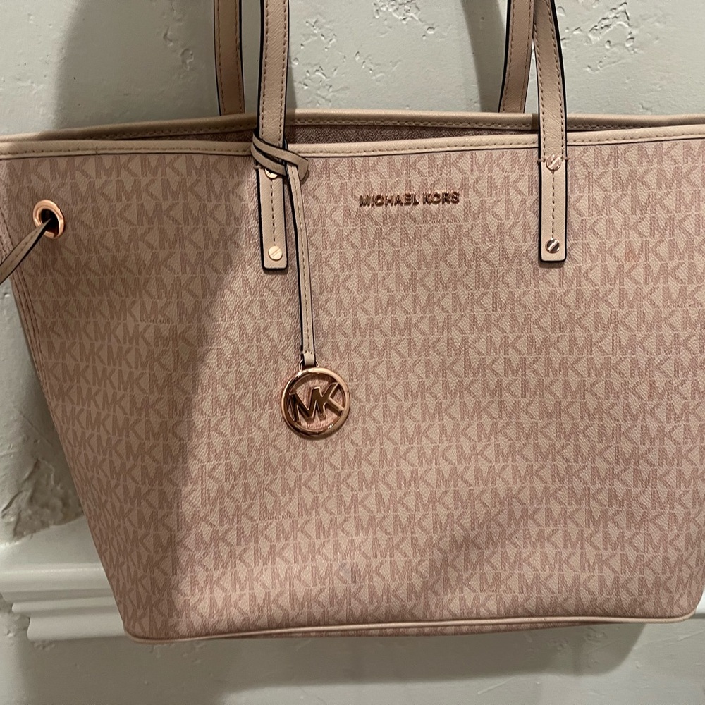 Michael Kors Light Pink MK Tote